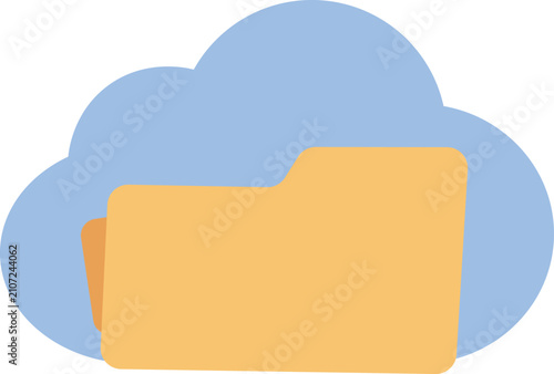 file with cloude icon