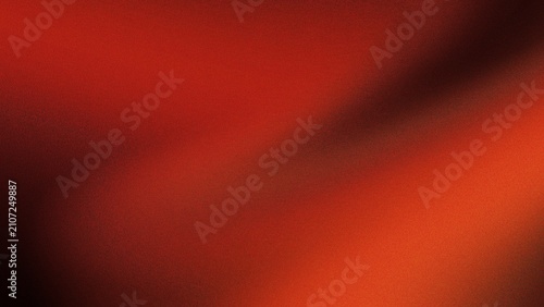 Tableau sur toile Abstract fiery orange gradient background with soft grain texture, glowing vibra