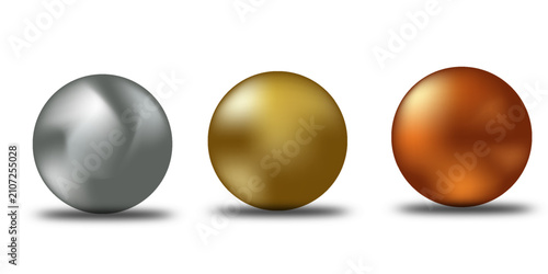  Silver sphere with metallic chrome finish and glossy surface. Modern 3D ball design with reflective steel texture, isolated on white for elegant visual impact.