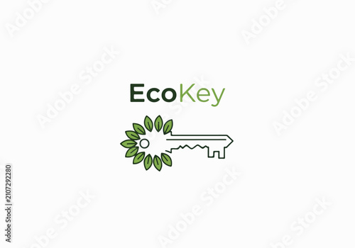 Creative Key Logo Concepts with Elegant Visual Harmony