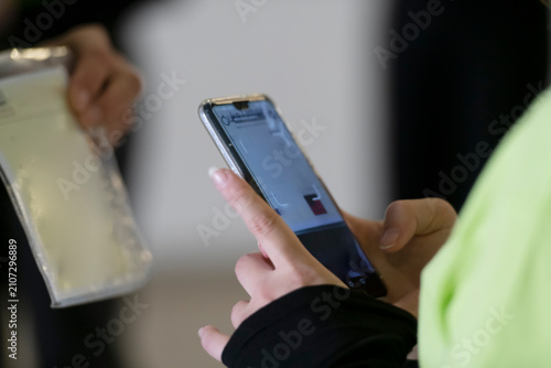 Scanning QR Code with Smartphone for Digital Access and Authentication