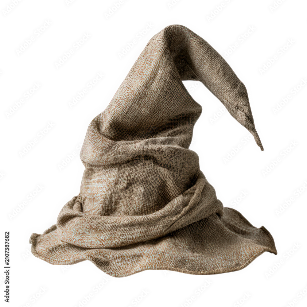 Fototapeta premium The sorting hat from harry potter isolated on transparent background