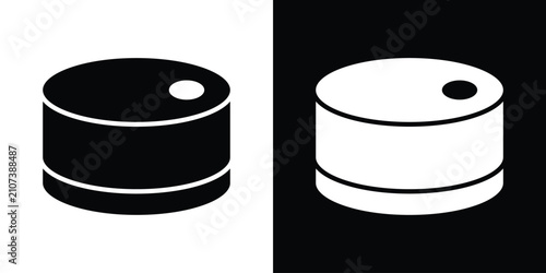 Canned food icon minimal artwork collection