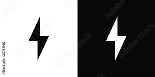 Quadro su tela Energy icon thin pictogram series