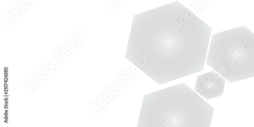 A hexagonal design featuring a scattering of fine dots. A subtle, abstract geometric background. A repeating pattern suitable for decoration, wrapping paper, covers, and other uses.