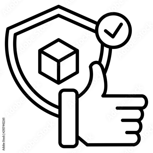 Fotografija Reliability Icon Element For Design