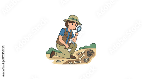 Foto Man wearing a hat and backpack.