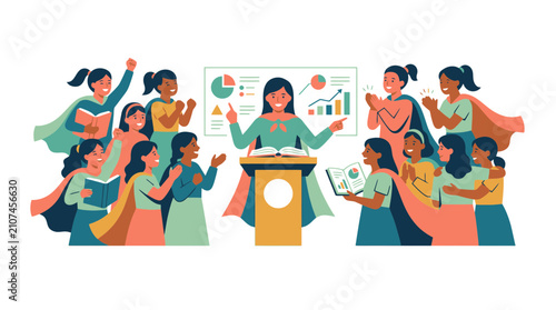 Empowered Women Leader Mentoring Group of Female Students