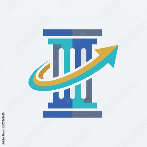 2D Flat Design Corporate Treasury Icon