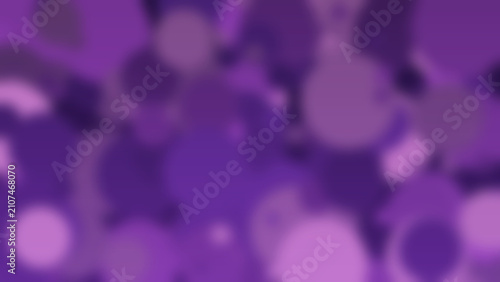 Soft purple and magenta bokeh light glow defocused abstract background with sparkling blur circles