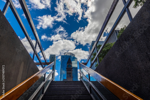 Photography Clock Tower of old Toronto City Hall