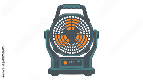 Portable Rechargeable Camping Fan for Outdoor Use Now