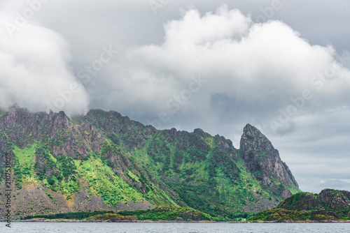 Photography Sailing, Norwegian Sea, Trollfjord, Hjorundfjord, Finnmark, Norway, Arctic town,