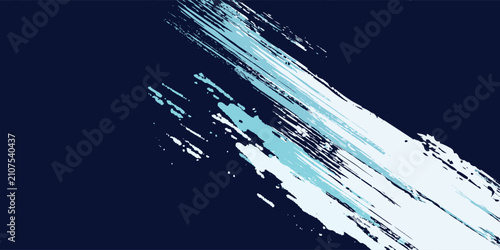 Obraz na płótnie Abstract geometric ice car livery wrap background vector design blue rebel grung