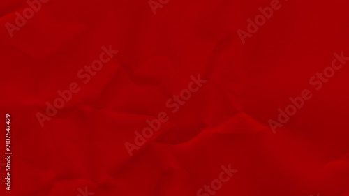 Crumpled Paper Texture Background with Stop Motion Graphic Seamless Loop