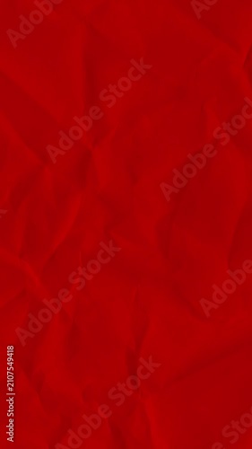 Crumpled Paper Texture Background with Stop Motion Graphic Seamless Loop