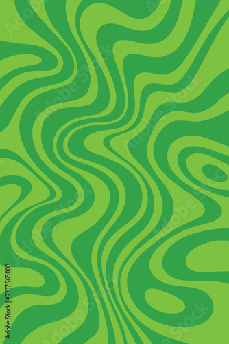 psychedellic pattern abstract green background
