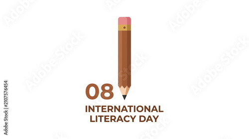 International Literacy Day Pencil