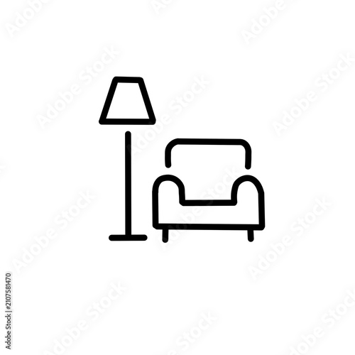 furniture icon set