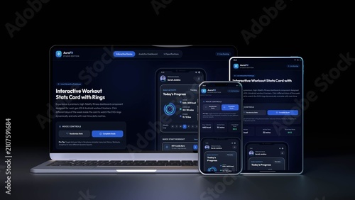 Multi Device Website Mockup