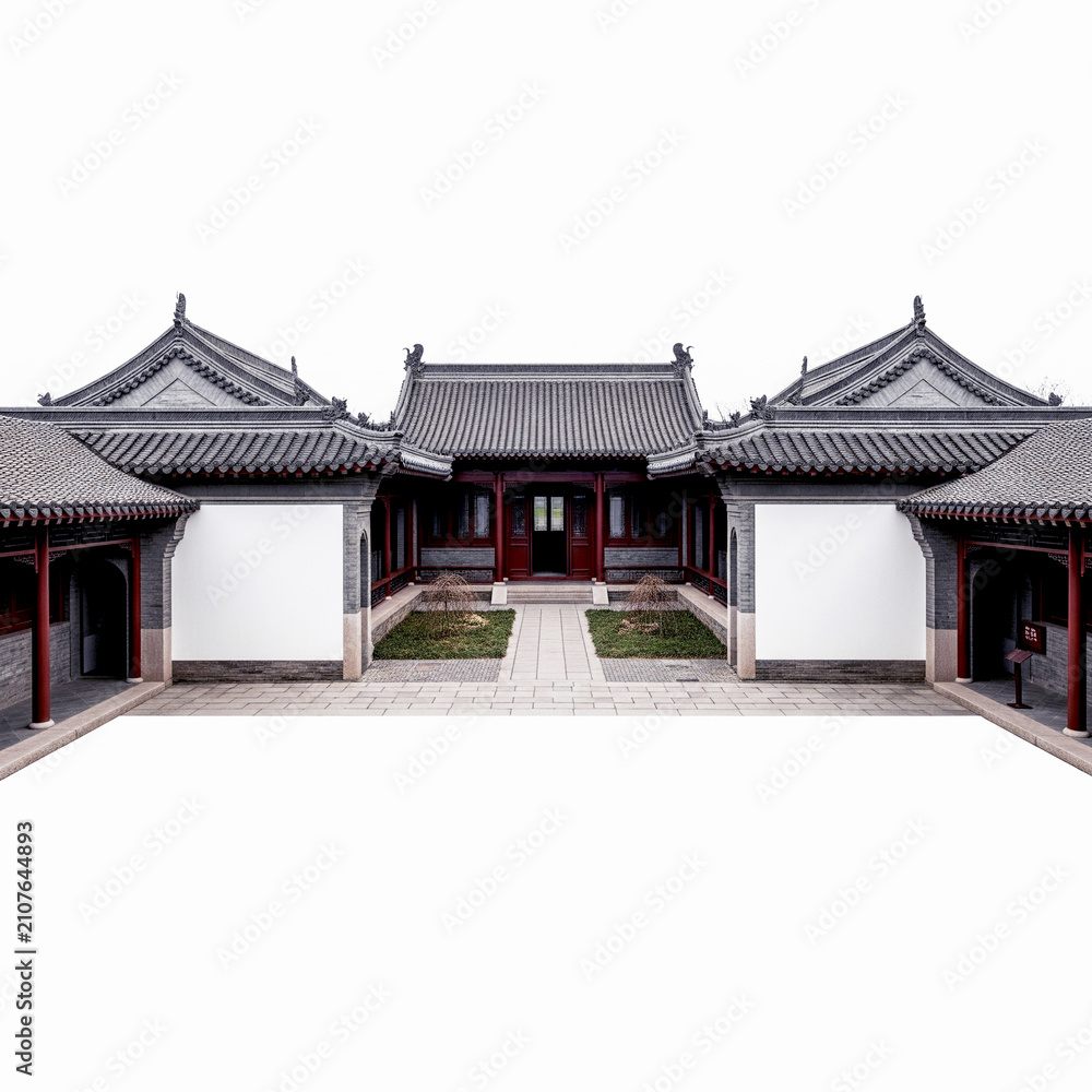Fototapeta premium Siheyuan