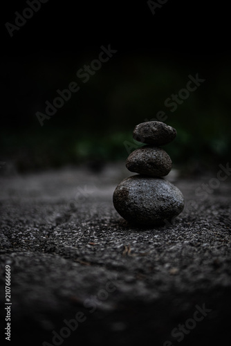 stones on the beach