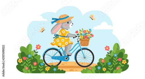 Charming flat vector illustration featuring clean lines and minimalist design elements on a white background, high-quality scalable EPS file for professional creative projects.