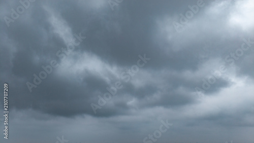 rain storm clouds in the sky