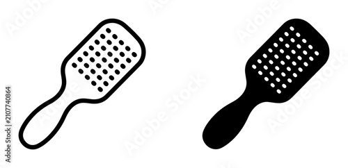 Konstfotografi Foot File Icon Set, Pedicure Tool Vector Graphics, Callus Remover Silhouette, Fo