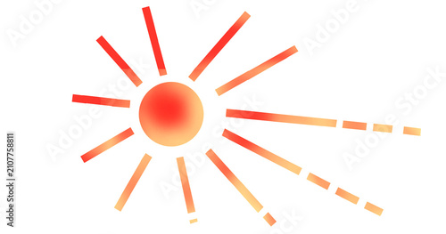 太陽　真夏