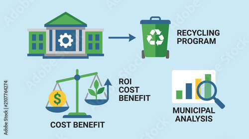 Recycling Program ROI Cost Benefit Municipal Analysis