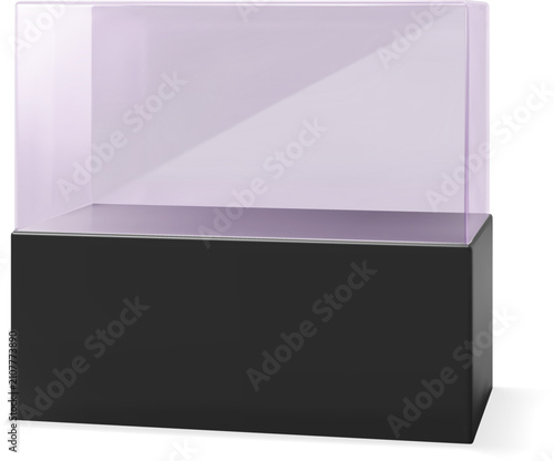 Obraz na plátně Glass Display Case