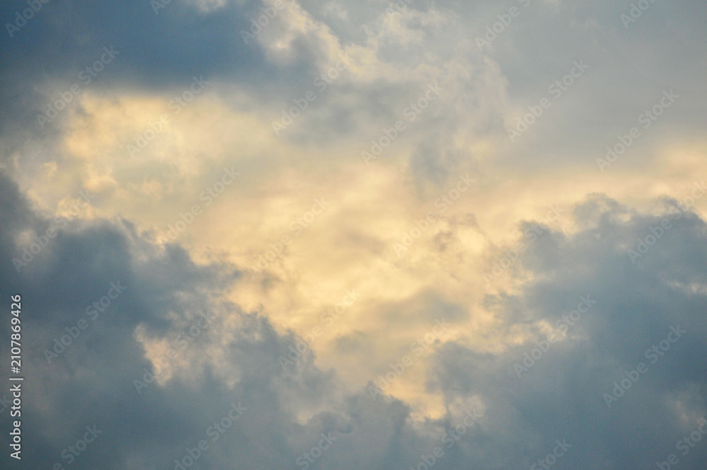 Fototapeta premium clouds at sunset