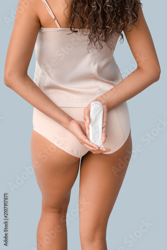 Young woman in menstrual pa...
