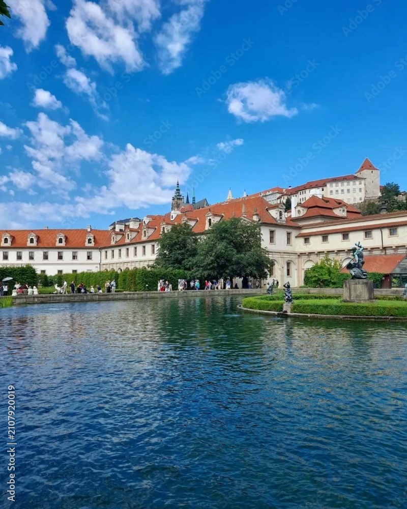 Fototapeta premium view of prague