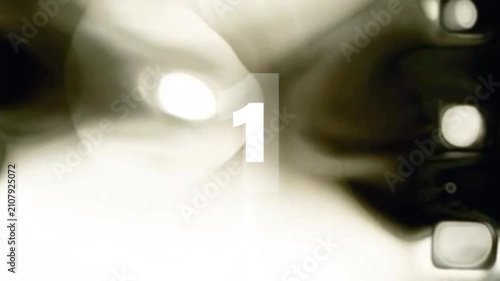 Dynamic Number 5 Countdown Transition