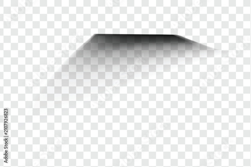 Perspective drop shadow effect for ui elements