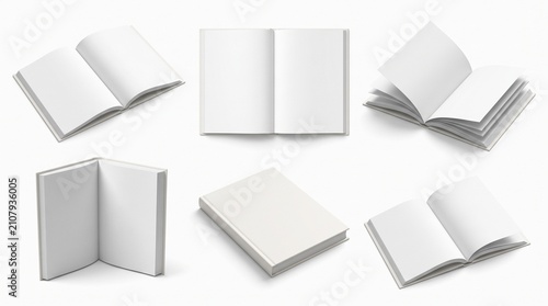 Bild auf Leinwand Realistic Magazine Blank