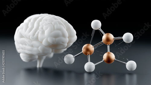 A human brain visualized alongside an AI-powered neural network, symbolizing the partnership between human and artificial intelligence