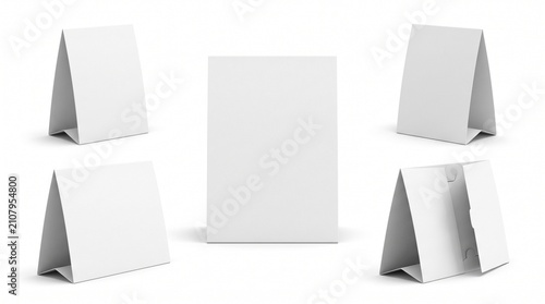 Realistic Table Tent Blank