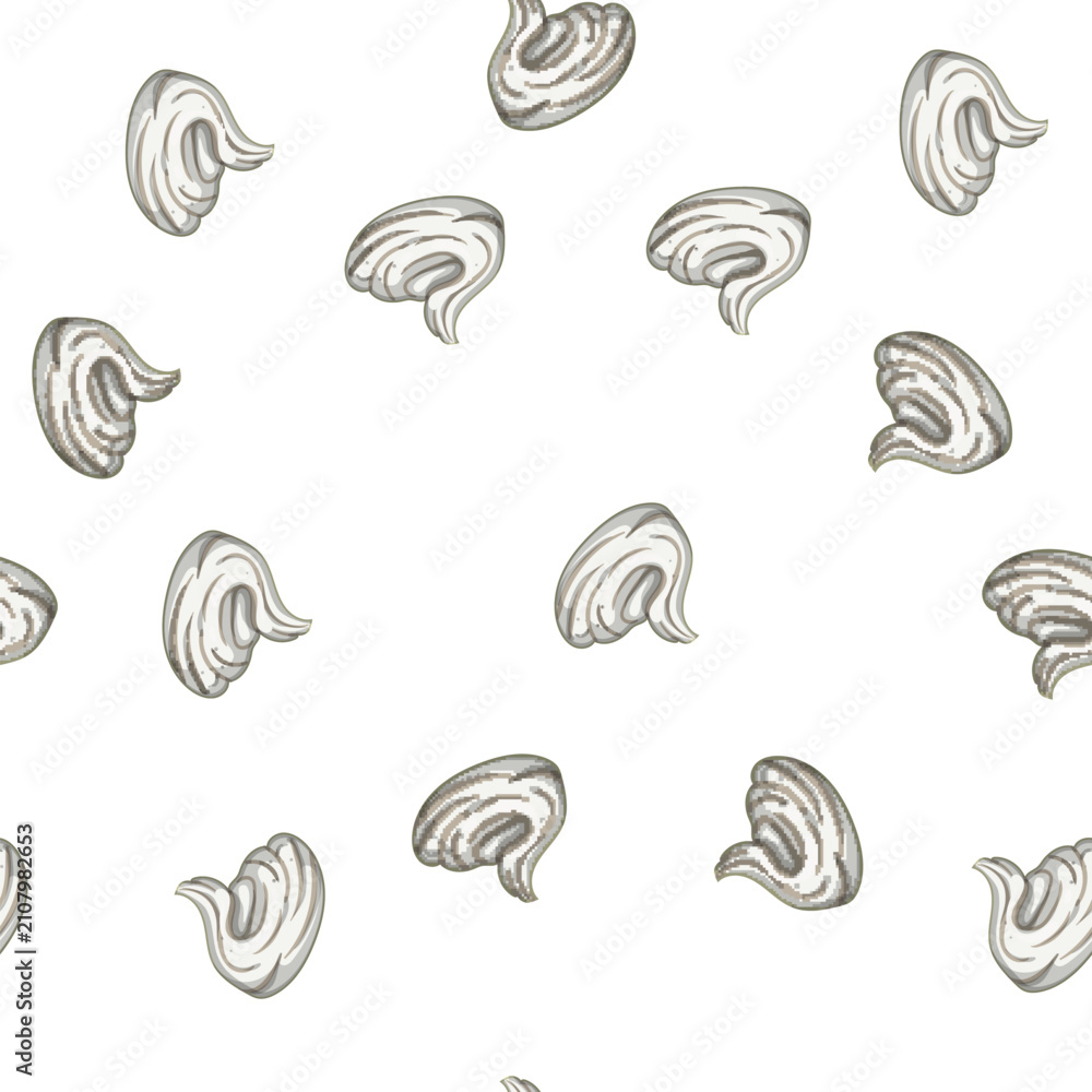 Fototapeta premium pattern food meringue cartoon. decoration pie, ice milk, lemon top food meringue sign vector