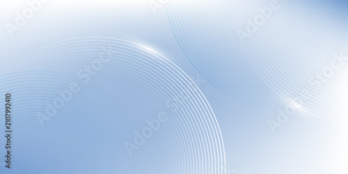 An abstract light blue gradient background with thin white curved lines. A minimalist and modern design with a fresh, clean feel.