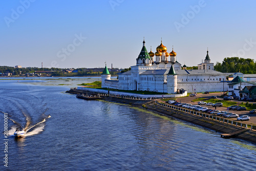 Canvastavla View of the Ipatiev Monastery from the bridge in Kostroma.