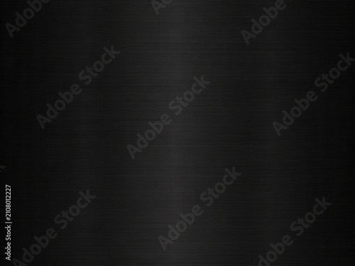 Tableau sur toile Luxury black hairline metal background with a sophisticated and elegant appearance
