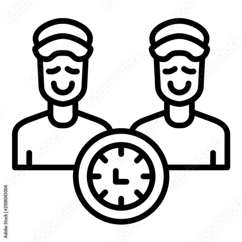 Fotografi Workaholism Icon