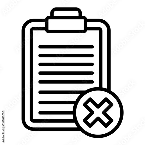 Canvas Print Data Infringement Icon