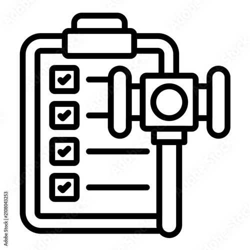 Fotografía Penalty Icon