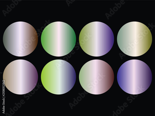Картината върху платно 3D metallic gold sphere on reflective surface