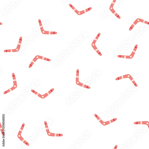Konstfotografi pattern kangaroo boomerang cartoon