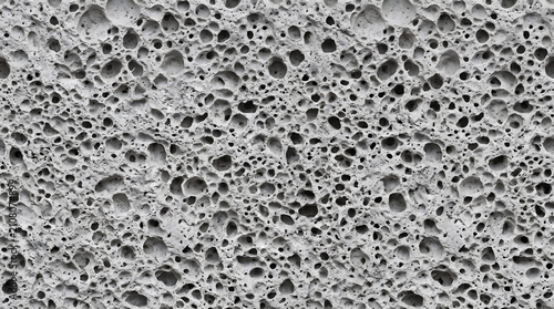 Schilderij op canvas Volcanic rock texture background showing a rough porous gray stone surface cover